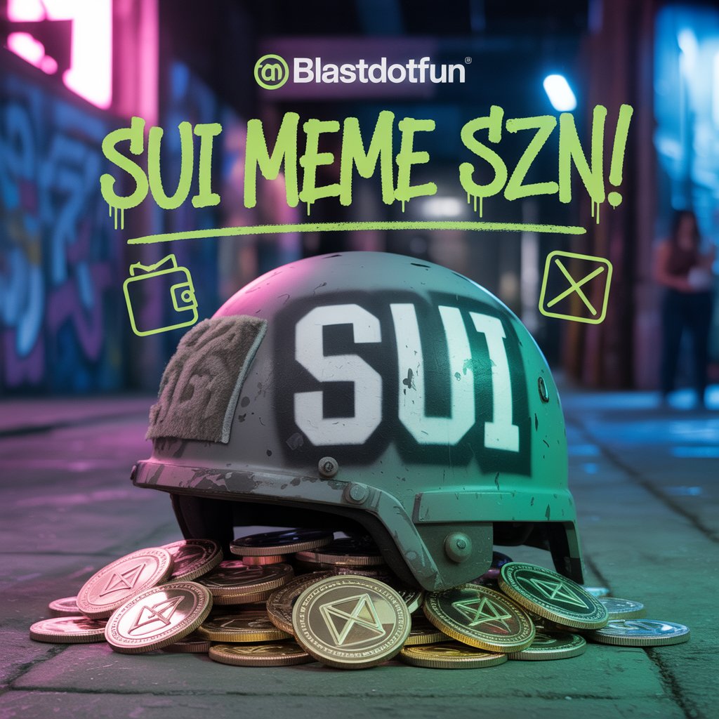 HeisAlimi's tweet image. Yo, @blastdotfun
 is straight-up  on Sui! This meme coin launchpad lets you mint tokens for FREE, no cap! Built by Nexa’s OGs (@IPXLabs
), it’s got slick vibes &amp;amp; X/wallet checks to keep it legit. Sui meme szn is here, fam!  #SuiMemes #BlastFun