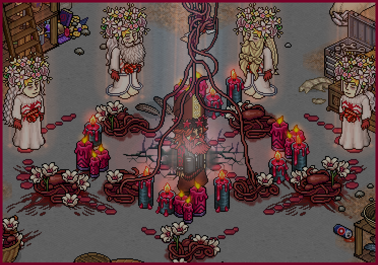 Thblack0ut's tweet image. ☠️ Vista preto e vermelho e vamos aos rituais, eles são quase obrigatórios por aqui. Prove sua lealdade: coma-os.

🩸 Moradores de Discantia, encontrem-me no 📍 Beco Bobba às 2h da madrugada para que eu possa lhes entregar um presente.

Nick: Haang / Planeta Riff 
#MelodiaCosmica