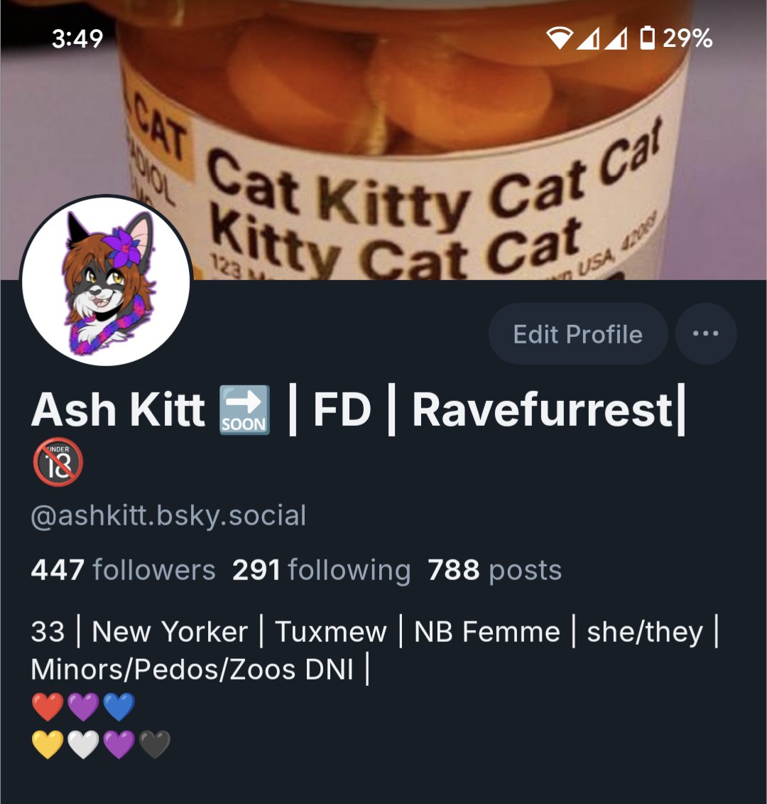_AshKitt's tweet photo. Reminder, I am here on 🟦/☁️ almost exclusively.

I just lurk now https://t.co/RZxHejebnV