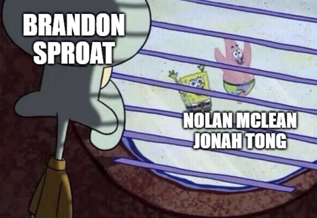 FarmToFlushing's tweet photo. Brandon Sproat watching Nolan McLean and Jonah Tong get promoted, after he's spent more time in Triple-A than both of them. https://t.co/lw0wtXj6Rw