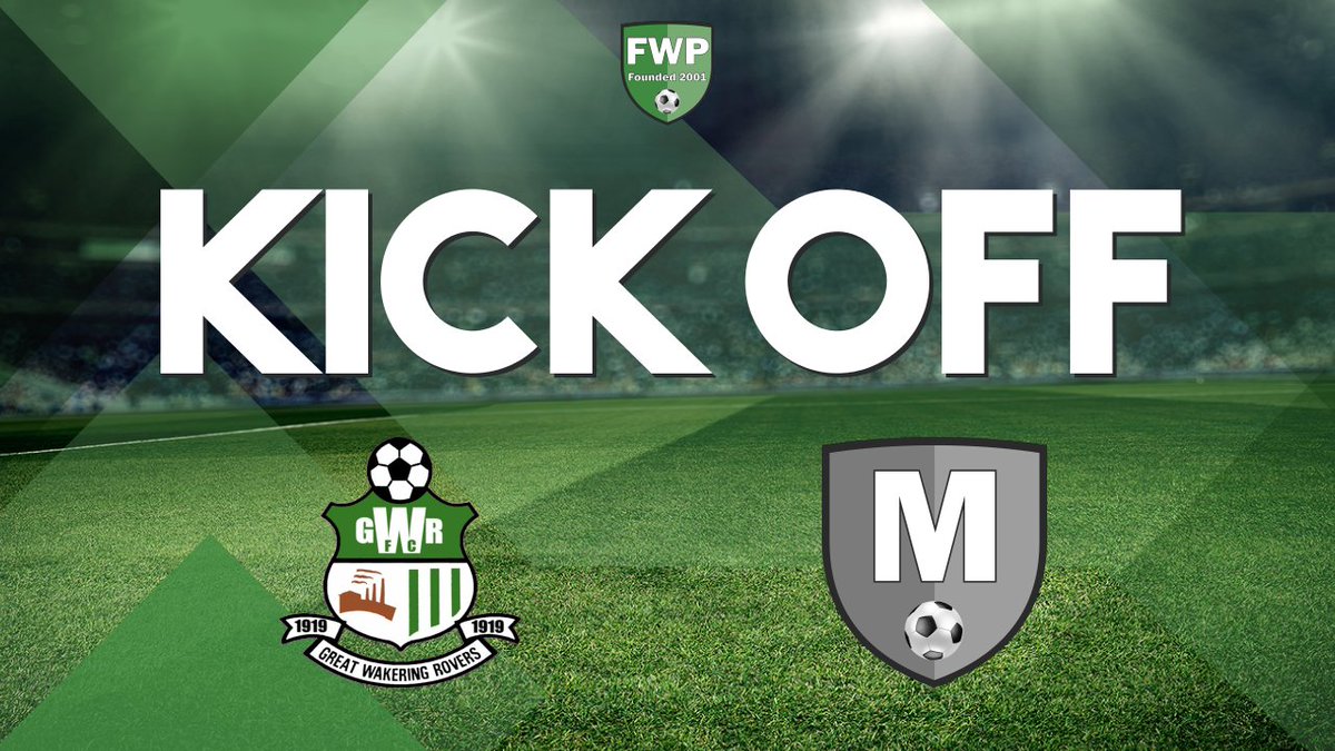 KICK-OFF (SECOND-HALF): Great Wakering Rovers v May &amp; Baker fwp.co/Z75wb6