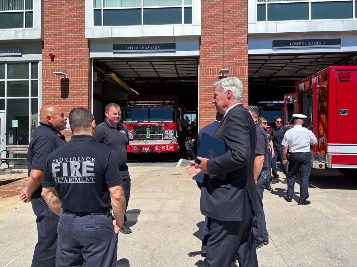 Happy to help replace legendary Rescue 4 of Providence Fire Department, which performs an amazing 6400 runs every year!