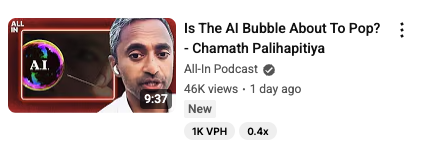 Definitive proof that the AI Bubble is *not* about to pop