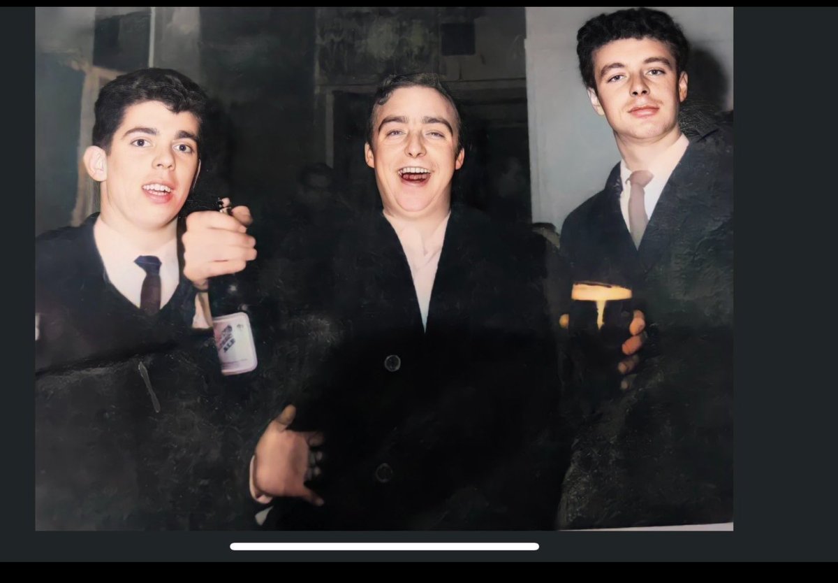 My late brother Robert on the left, 13 years my senior, as a young man in the Celtic club Hilltown Dundee, where he was once bus convenor. Sadly we buried him recently but I know what he’d have made of those charlatans in green and white tonight who embarrassed the hoops.