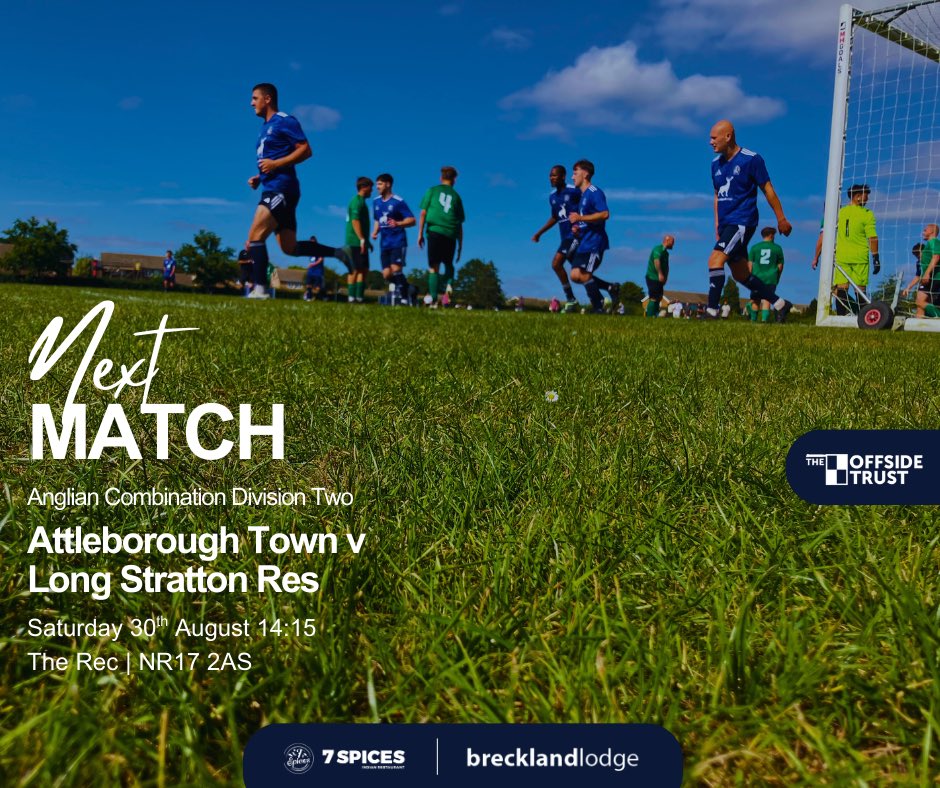 The First Team are at home on Saturday, get down to The Rec to see if we can make it four wins out of four! 💙 #UpTheBoro