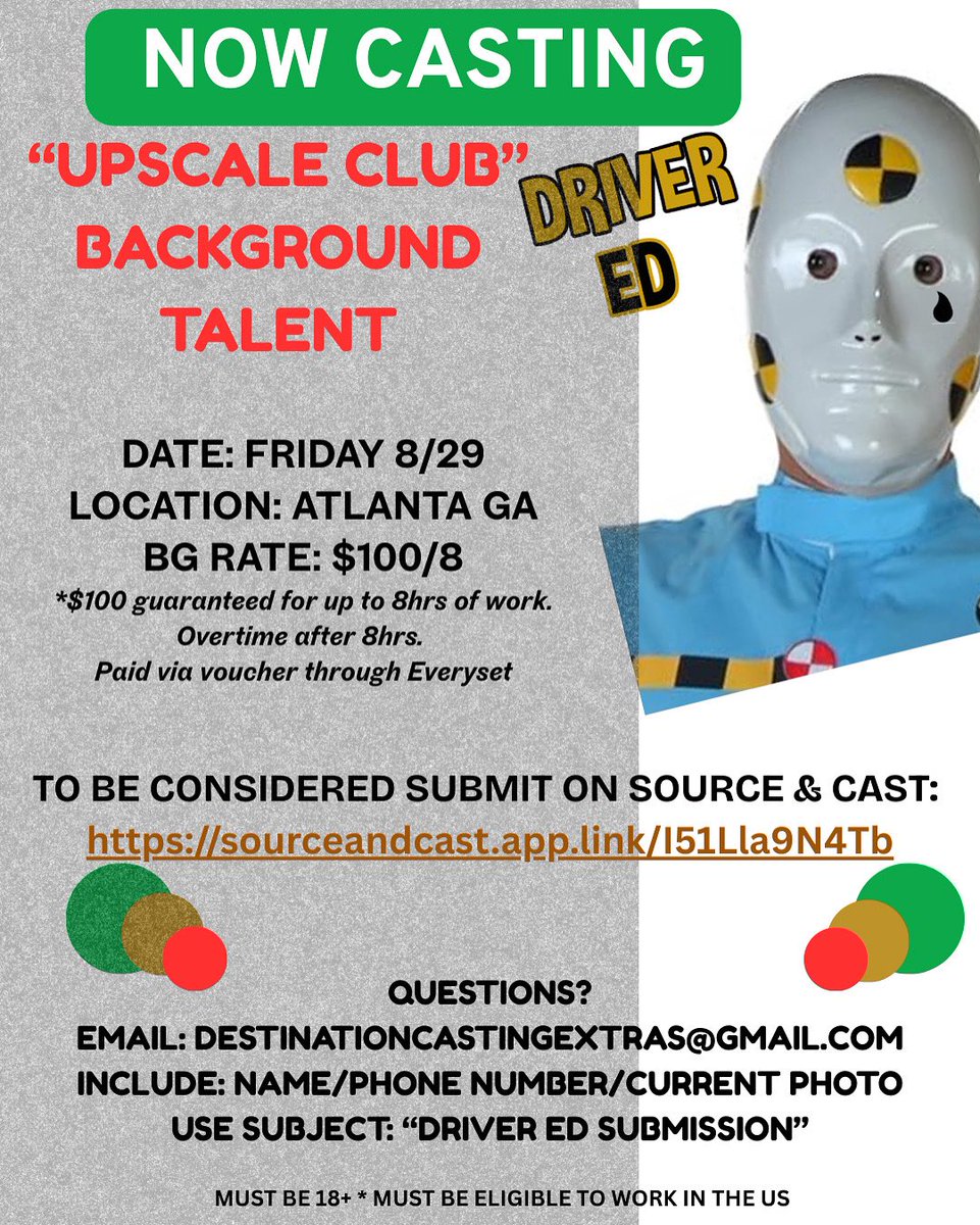 CastDestination's tweet image. HOT! SEXY! RICH! FAMOUS! 
Now casting upscale background club goers for the feature film "Ed"! You don't want to miss being a part of this scene!!!!!! 

Submit here: sourceandcast.app.link/aX2FTFJz3Vb