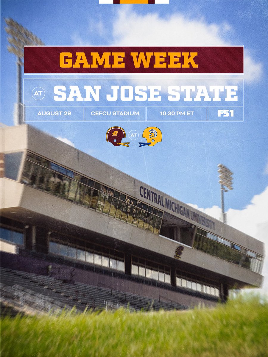 Central Michigan Football (@cmu_football) on Twitter photo Game Week is here! Game Week is here!