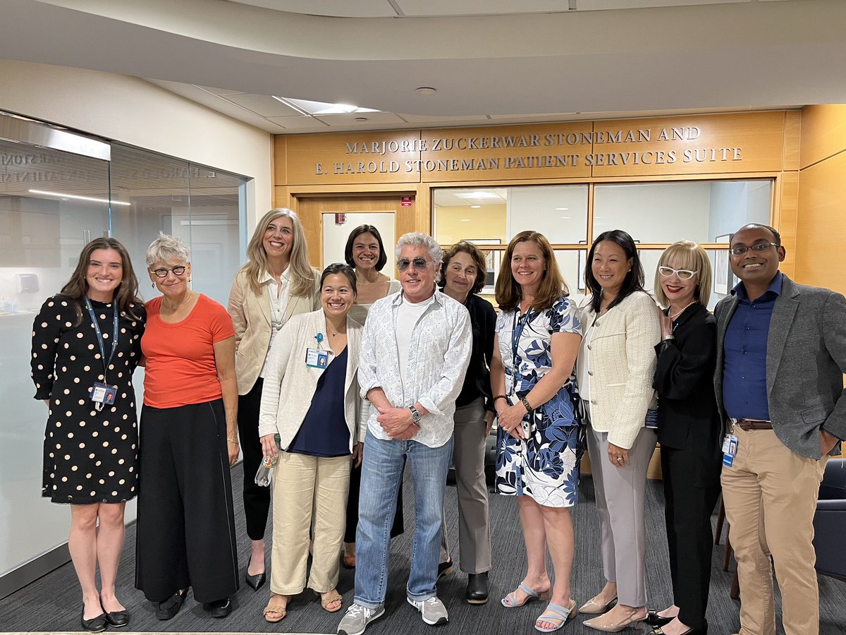 Stephanie Berg (@bergsa83) on Twitter photo Another extraordinary day! Thrilled.. the legendary Sir Roger Daltrey <a href="/rogerdaltrey/">Roger Daltrey</a> came to visit our Young Adult Lounge and listen to patients. <a href="/TeenCancerUSA/">Teen Cancer America</a> <a href="/TheWho/">The Who</a>
🙏🏼 for your work & advocacy!
‘A world free of the fear and burden of cancer’ <a href="/DanaFarber/">Dana-Farber</a> Another extraordinary day! Thrilled.. the legendary Sir Roger Daltrey <a href="/rogerdaltrey/">Roger Daltrey</a> came to visit our Young Adult Lounge and listen to patients. <a href="/TeenCancerUSA/">Teen Cancer America</a> <a href="/TheWho/">The Who</a>
🙏🏼 for your work & advocacy!
‘A world free of the fear and burden of cancer’ <a href="/DanaFarber/">Dana-Farber</a>
