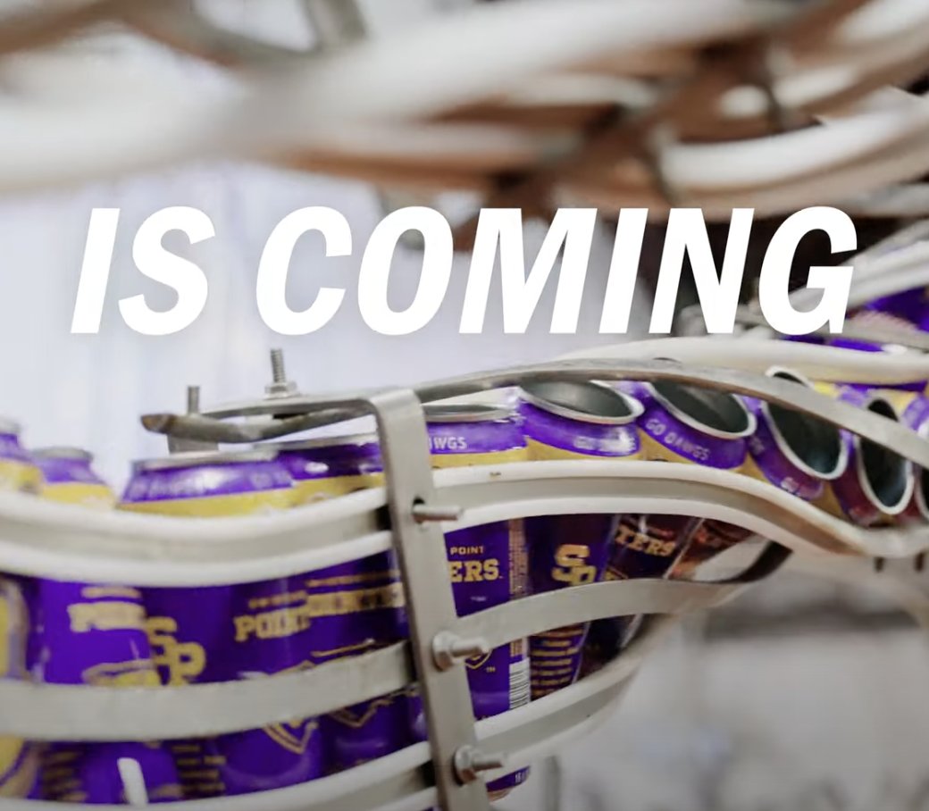 Big news over here! We have partnered up with #uwsp and #uwspathletics to bring you a special all-American beer available at UWSP sporting events as well as Stevens Point area retailers! 
youtu.be/Pj-iPFwf8V0?si…

#uwsphomecoming #uwsp #pointathletics #uwspalumni #pointbrewery
