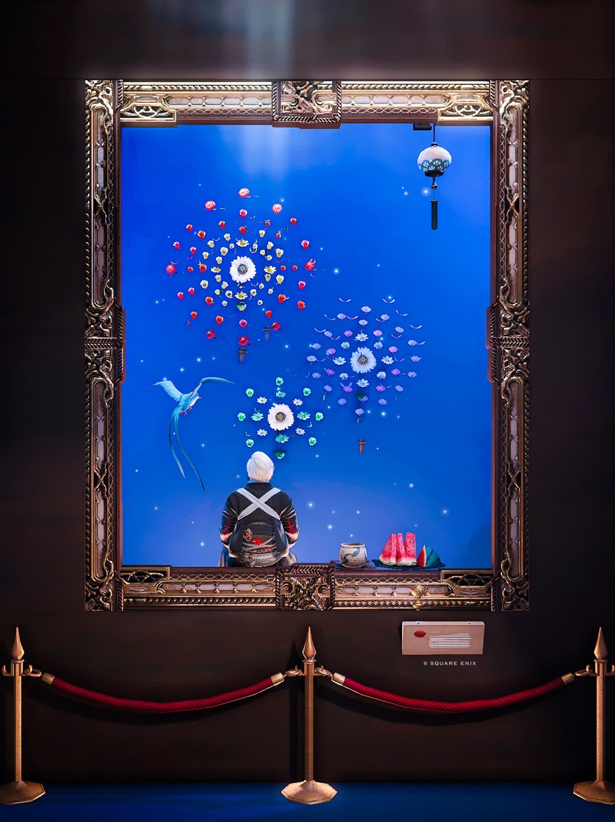 絵画『夏の風物詩』
#san_studio