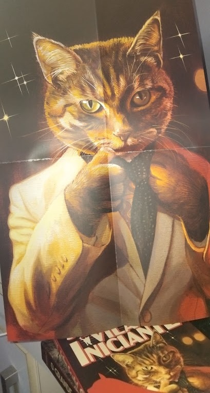 Minha mãe amou o poster que veio junto com o livro "Vilão iniciante" da  <a href="/editoraaleph/">Editora Aleph</a>   que pediu parar fazer um quadro com ele! 💜