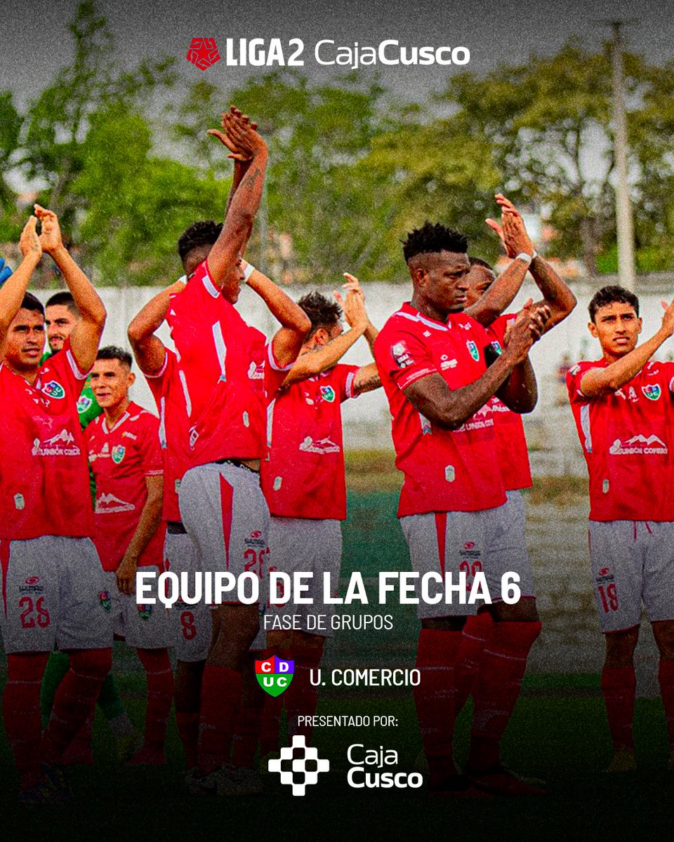 🔥 𝗦𝗲 𝗹𝗹𝗲𝘃𝗼́ 𝗲𝗹 𝗖𝗹𝗮́𝘀𝗶𝗰𝗼 𝗱𝗲𝗹 𝗢𝗿𝗶𝗲𝗻𝘁𝗲 𝗣𝗲𝗿𝘂𝗮𝗻𝗼 ⚽️

@ucomercio es el equipo <a href="/caja_cusco/">Caja Cusco</a> de la Fecha 6.

#Liga2CajaCusco