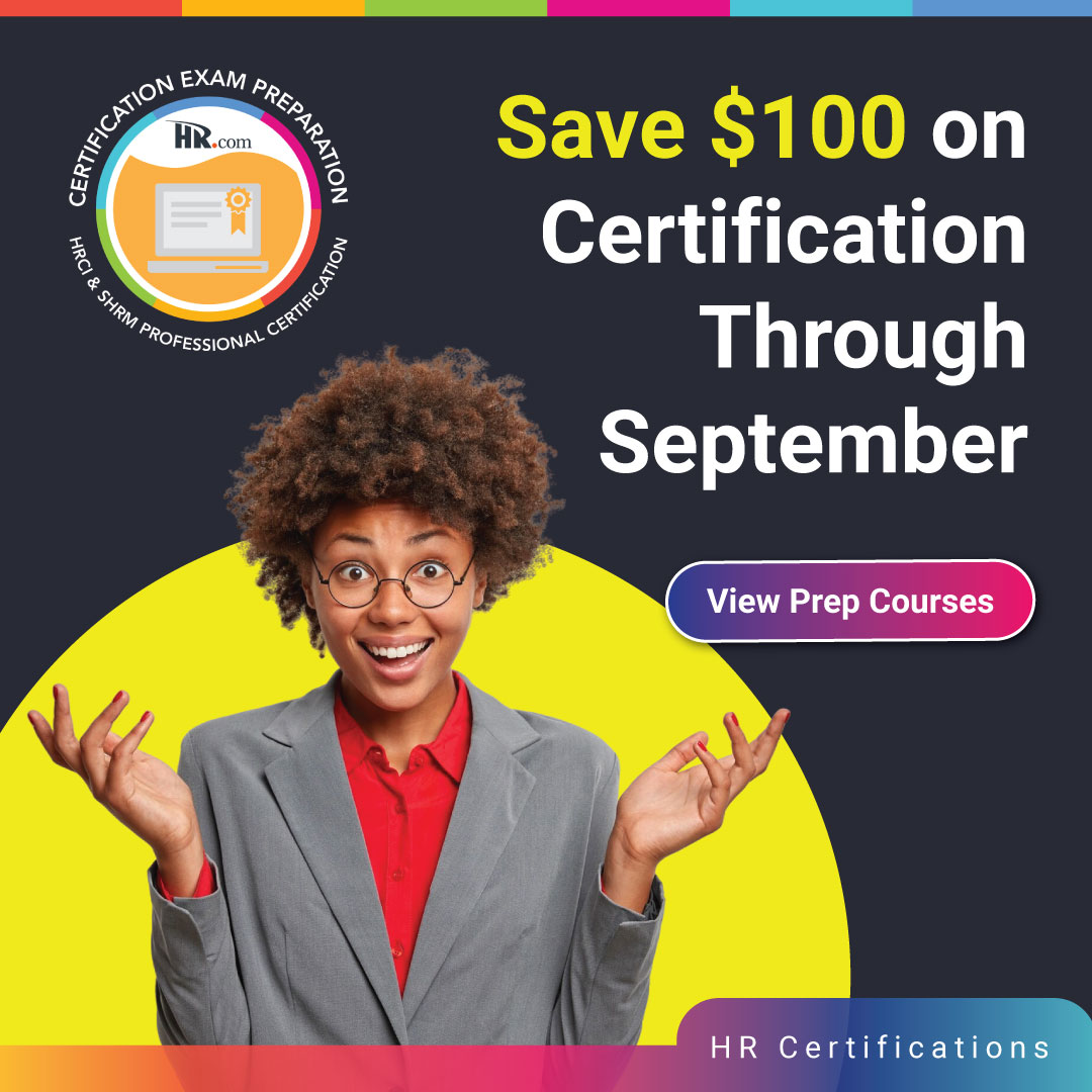 We've extended our #HR cert prep summer special to Sept 2! SAVE $100 when you bundle any prep course with an exam voucher for #SHRM or #HRCI Certification. okt.to/rsFxdT #HRCertification