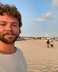 Went to the beach for a run