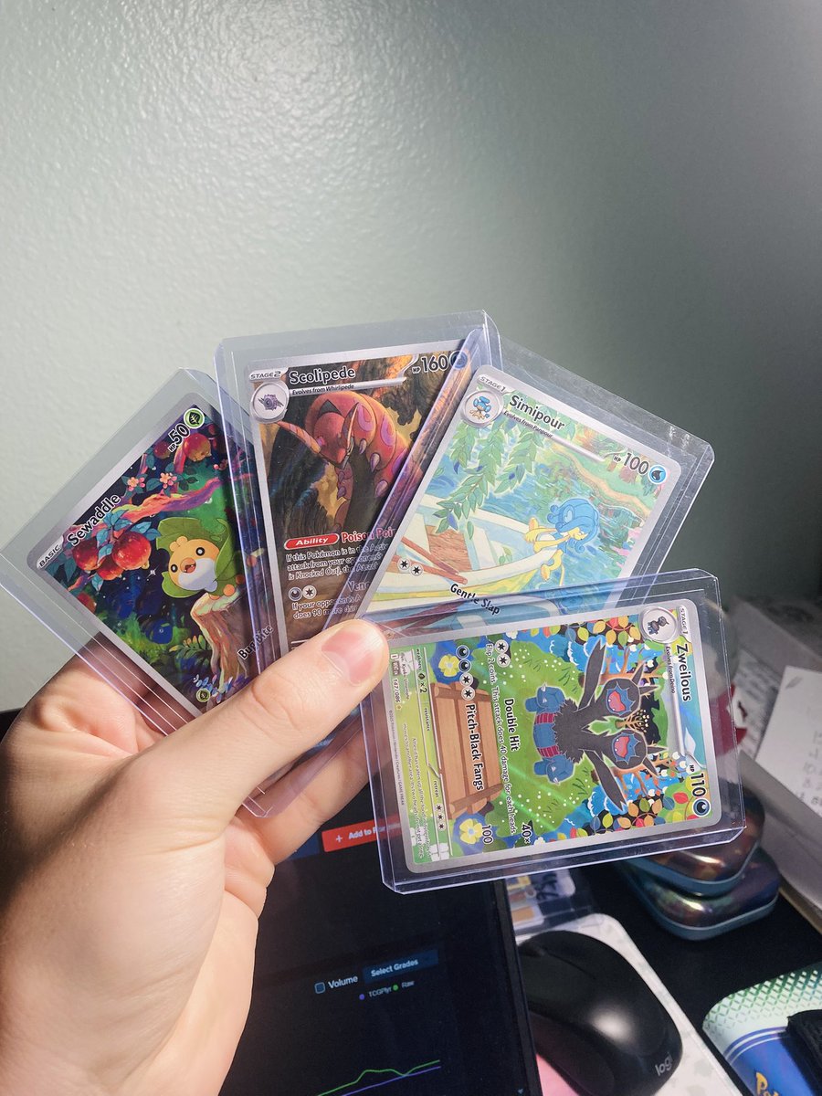 Markamiss22's tweet photo. Added 4 more Illustration Rares to my Whatnot shop!🔥 (Link in Bio) 

#Pokemon #Trending https://t.co/pQpsqkNR3G