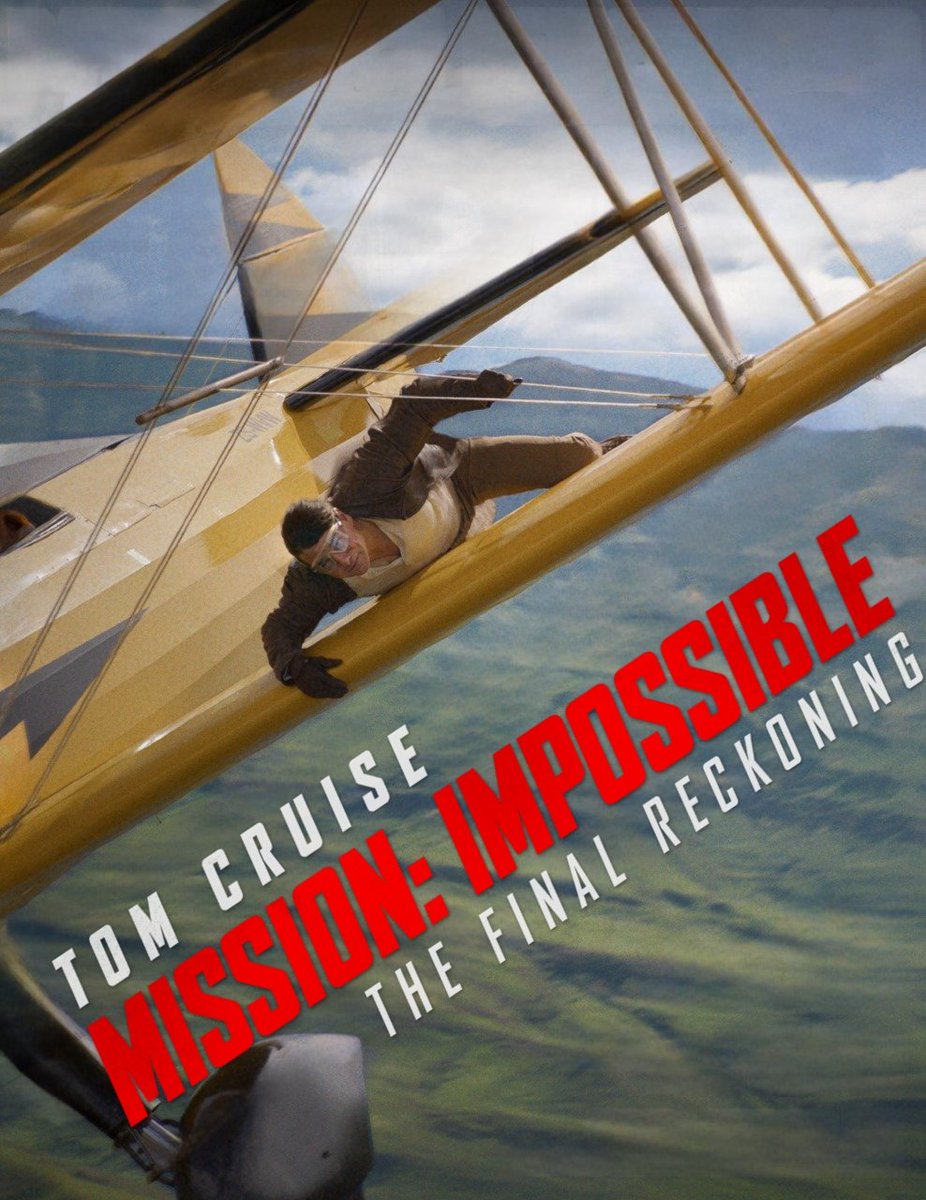 End of an (Movie) Era

I have mixed feelings about this one

Whilst this movie wrapped up all the storylines from the previous movies, the plot/story for this movie was a bit underwhelming and lacked that special 'hmph' that was greatly needed
#MissionImpossibleTheFinalReckoning