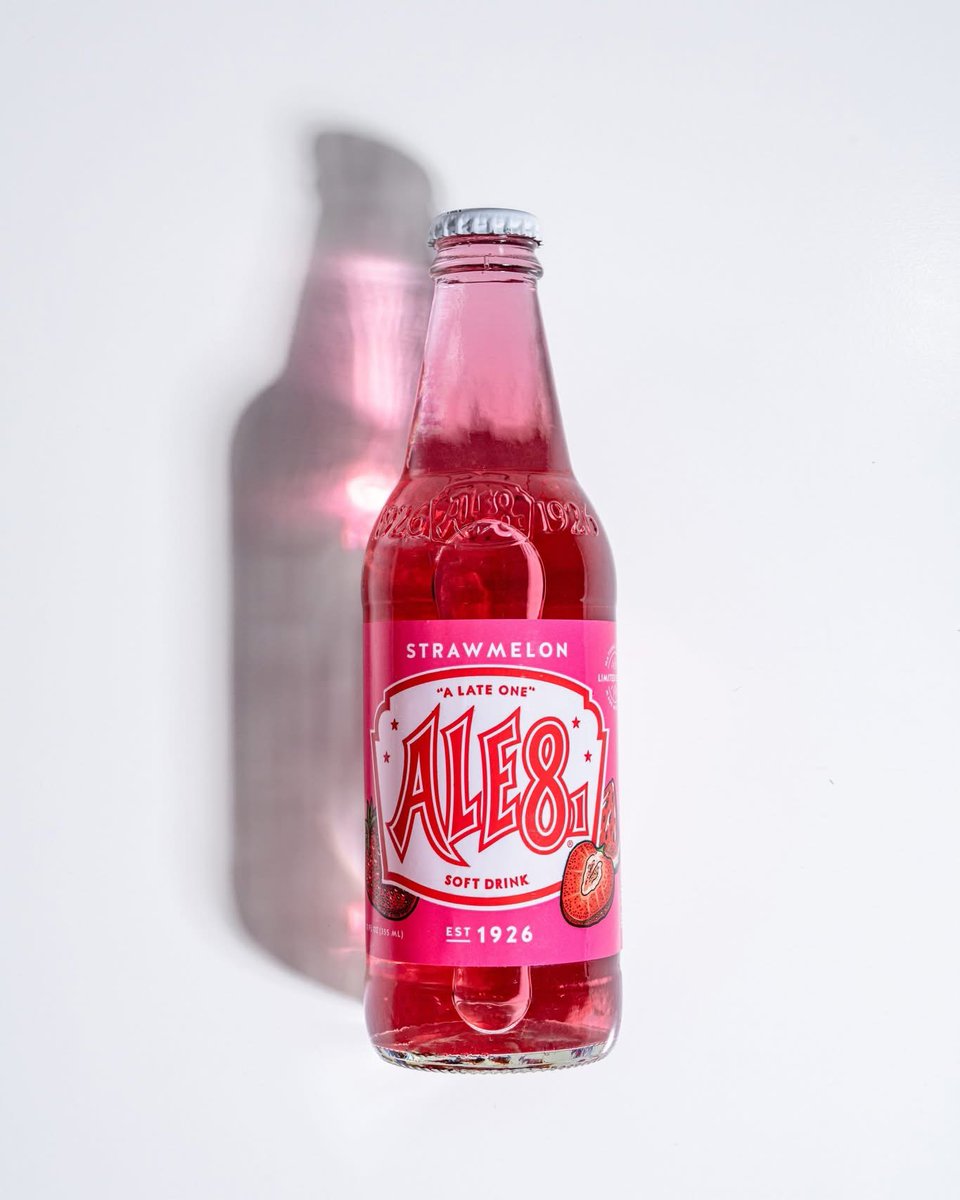Bad news: Unfortunately, StrawMelon Ale-8 will NOT return in 2026 as part of our 100 year anniversary celebration.

Good news: We decided to put a little extra on the shelves this year ahead of its hiatus. So, be sure to get it now before it’s gone!

P.S. While we’re sharing