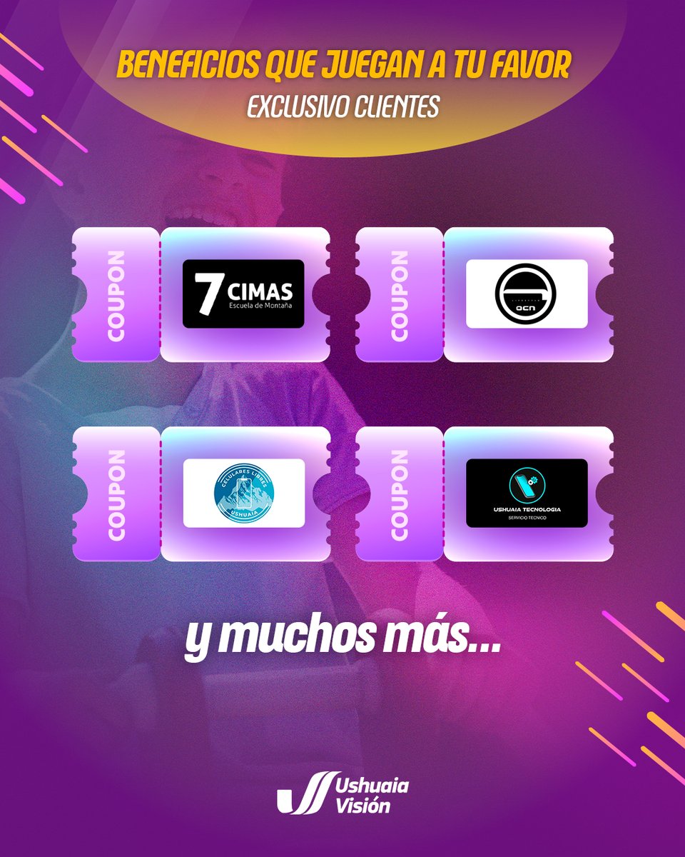 ¿Ya usaste tus cupones? 🎟️

👉 Si ya sos cliente: recordá que tenés beneficios exclusivos.
👉 Si todavía no: es el mejor momento para sumarte.

¿Quién se resiste a un mimo extra? 💜🤗