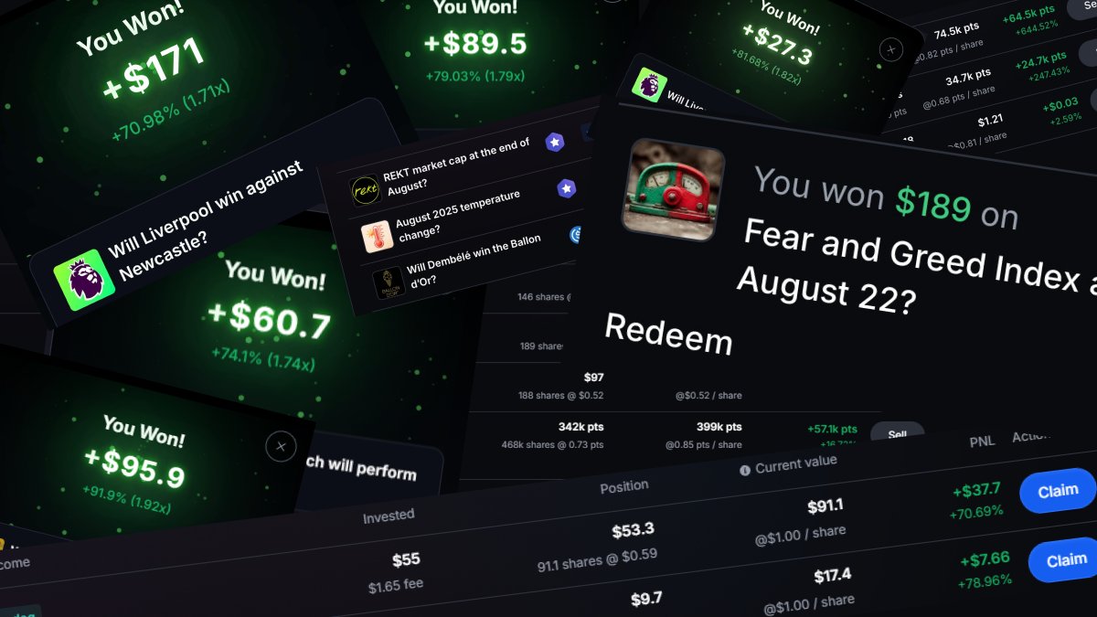 Fresh week, fresh <a href="/MyriadMarkets/">MYRIAD</a> COOKS for our users

With <a href="/prediqtxyz/">prediqt</a>’s new market alerts + AI consensus, prediction market trading just got set to easy mode

Earn $$ as you climb the Myriad leaderboard and stack Abstract XP along the way

Utilise our Telegram BOT for FREE