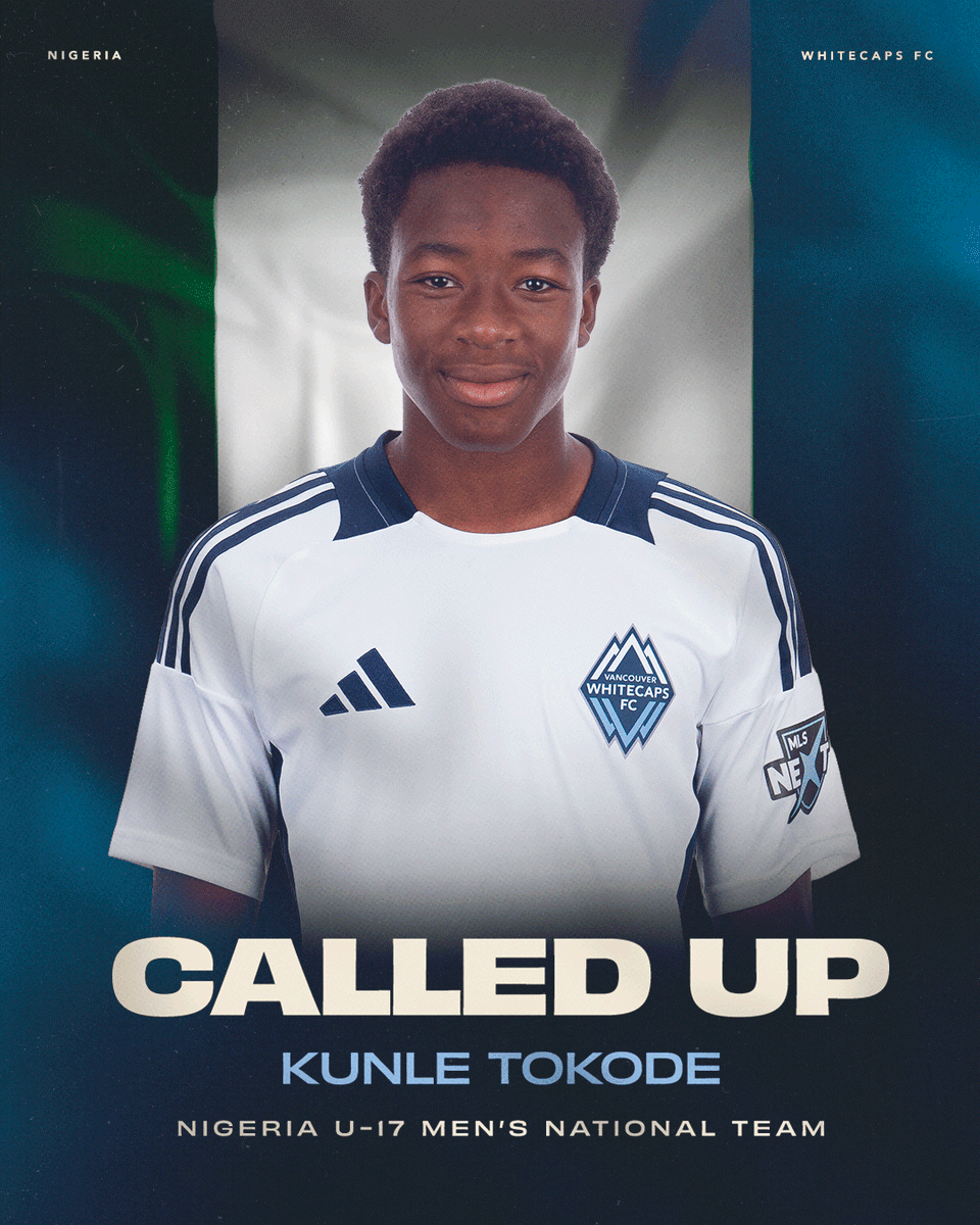 Congratulations to Kunle Tokode, who was recently called up to Nigeria’s U-17 national team camp, his second national team call-up! 🤩 🇳🇬

#VWFC | #TogetherWeDare
