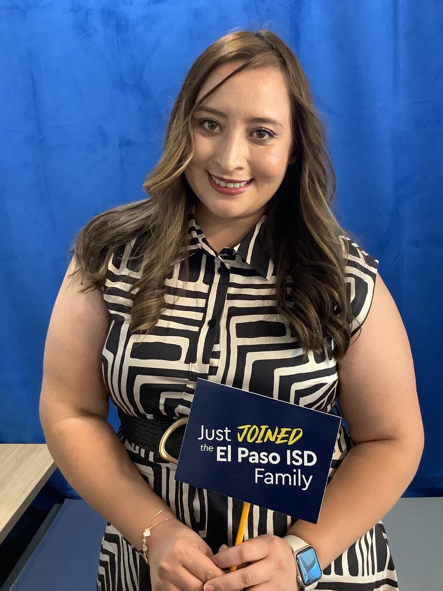 🌟 Welcome to El Paso ISD! 🤩

We're excited to have our newest team members on board. Join us in giving them a warm welcome to the district! 🌟 #ItStartsWithUs