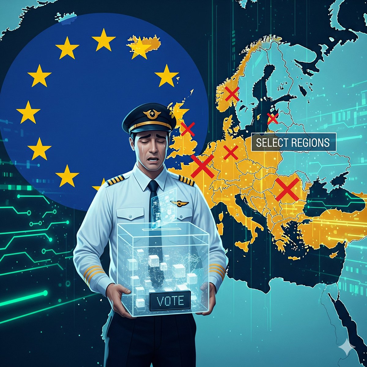 TheCyberBull's tweet image. 🚀 EU Approves Blockchain Voting Pilot! 🇪🇺  the EU sanctions a pilot for blockchain-based voting in select regions—enhancing security &amp;amp; transparency! 🗳️🔗 A step toward digital democracy! #EUBlockchain #VotingPilot #CryptoDemocracy

#Blockchain #Tech #Innovation