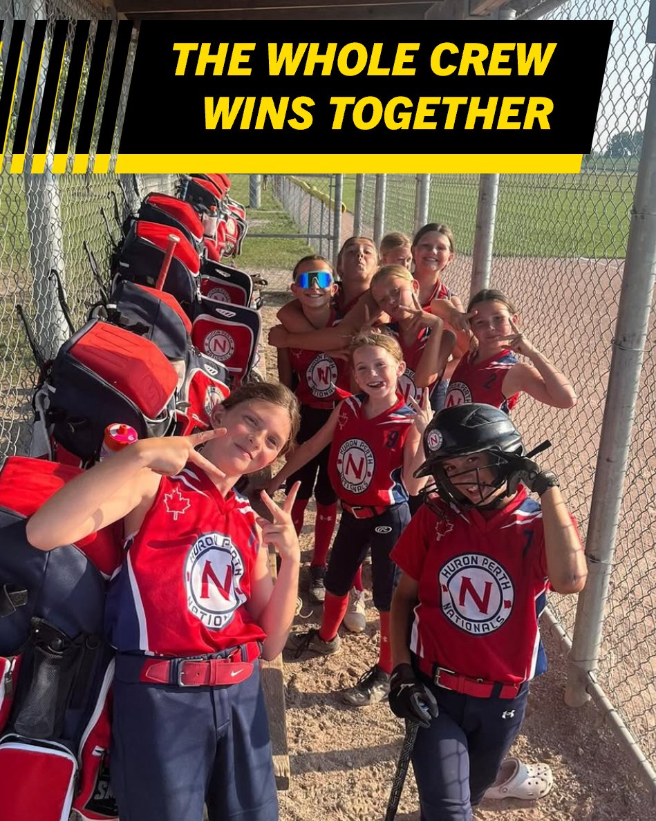 ⚾💛 As the Huron Perth Nationals @hpnationals wrap up their season we couldn’t be prouder to be a part of their team.  

At McCann Redi-Mix, we know that strong foundations matter — especially when it comes to building a championship ball club. 

The Nationals have shown grit,
