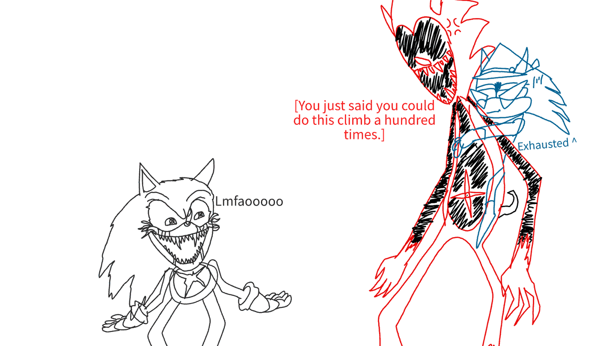 JustAIdiot5465's tweet photo. Sketched some moments of my 3rd Miitopia playthrough, about to finidh Nightmare Castle lol
#SmokedOutLaundry #BrianGriffinPlush #theycalledmesonic #fatalsweep https://t.co/htc5PldTIc