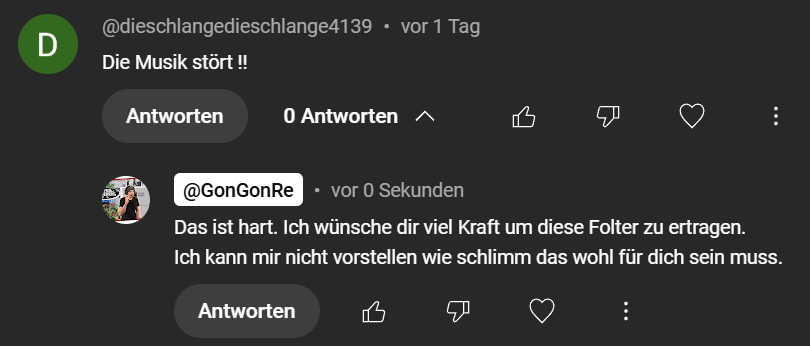 Denn Spaß gönne ich mir.
