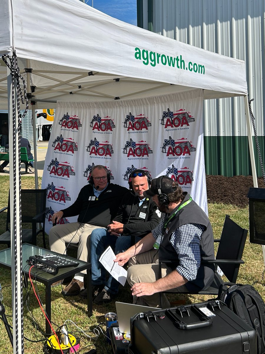 AGI (@aggrowthintl) on Twitter photo .<a href="/jesseallenag/">Jesse Allen</a> of <a href="/AoA_TalkShow/">AgricultureOfAmerica</a> and the Agriculture of America team were live from our booth at #FPS25! Stay tuned for info on how to listen. Don't miss insights on U.S. farm trends, innovation & #LivetoFarm. <a href="/ILSoybean/">Illinois Soybean Association</a> .<a href="/jesseallenag/">Jesse Allen</a> of <a href="/AoA_TalkShow/">AgricultureOfAmerica</a> and the Agriculture of America team were live from our booth at #FPS25! Stay tuned for info on how to listen. Don't miss insights on U.S. farm trends, innovation & #LivetoFarm. <a href="/ILSoybean/">Illinois Soybean Association</a>