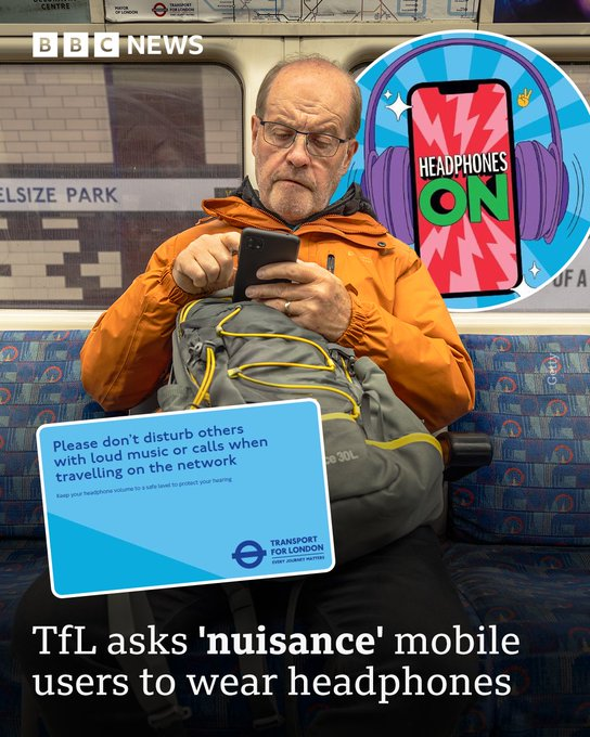 i/o (@rational_wiki) on Twitter photo BBC targets the demographic most responsible for loud music on public transit.
(h/t <a href="/Demosthenesxx/">Demosthenes</a>) BBC targets the demographic most responsible for loud music on public transit.
(h/t <a href="/Demosthenesxx/">Demosthenes</a>)