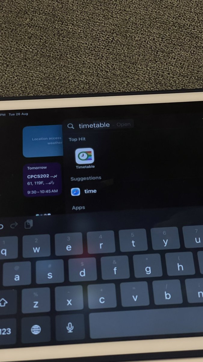 دامنا ببداية السنة بشاركم أكثر تطبيق أحب أستخدمه لجدولي 'Timetable'

تقدرو تغيرون الألوان زي ما تحبون وتكتبون كل التفاصيل (الكلاس، المبنى، الدكتورة) وتحددون الوقت والتاريخ و التاسك والأحلى إنه يمدي تحطونه بالصفحة الرئيسية ويطلع لكم الكلاسات والأوقات أول بأول✨ مره عملي!