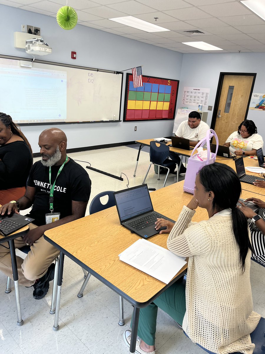 Today’s session on using CoPilot was a success! Teachers walked away with activities that they’ll use next week! <a href="/AsaGHilliardES/">Asa G. Hilliard Elementary</a> <a href="/TiambiWalker/">Tiambi Walker</a>