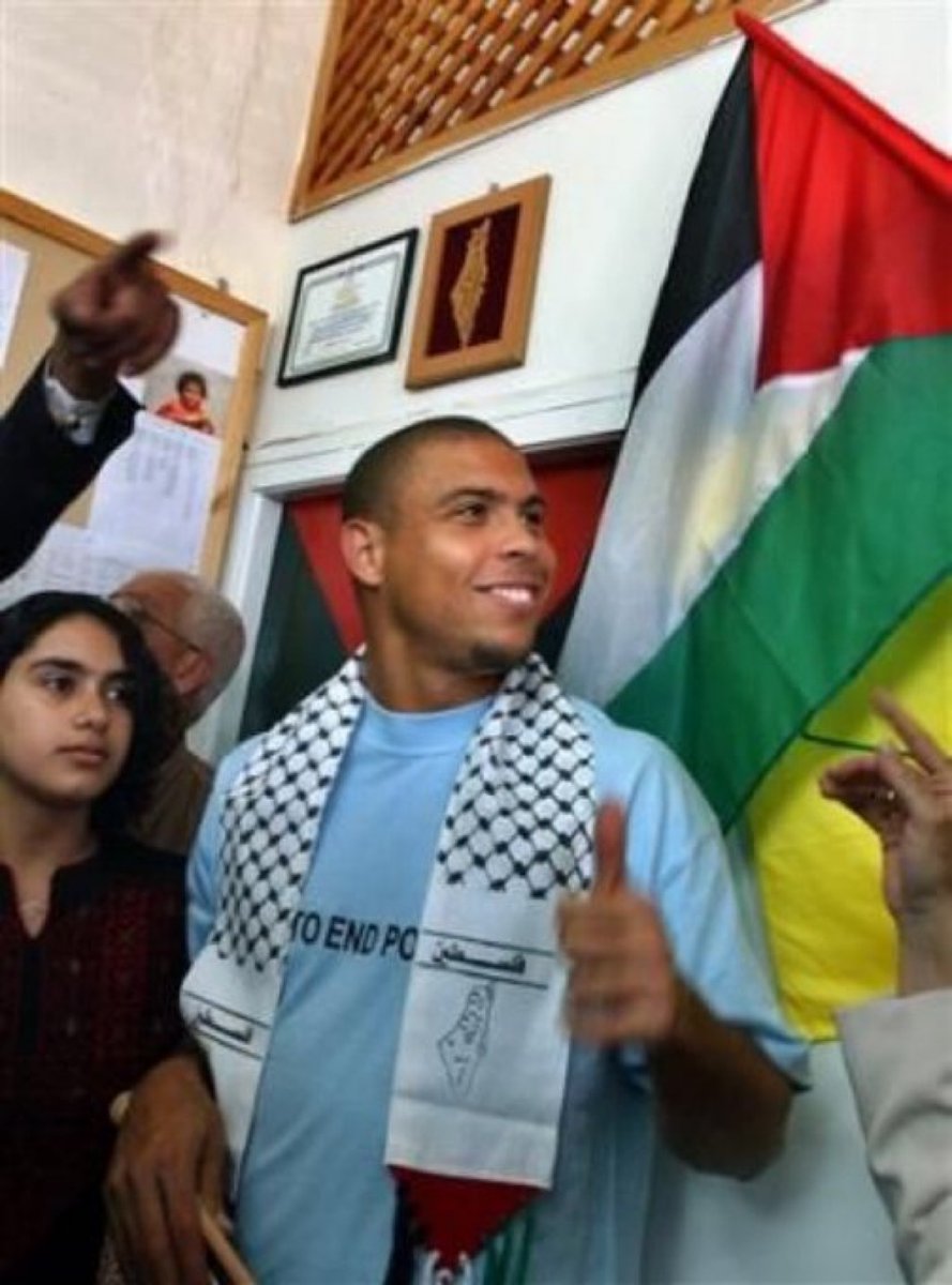 RONALDO ON THE RIGHT SIDE OF HUMANITY