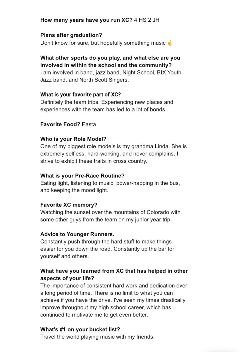 North Scott XC tweet media