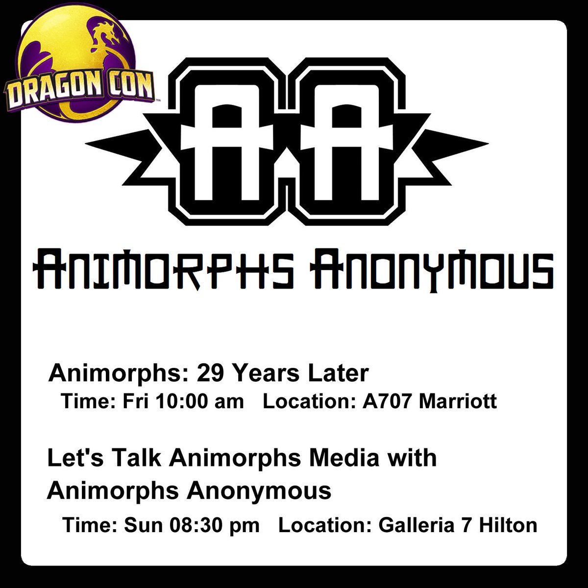 Animorphs Anonymous tweet media