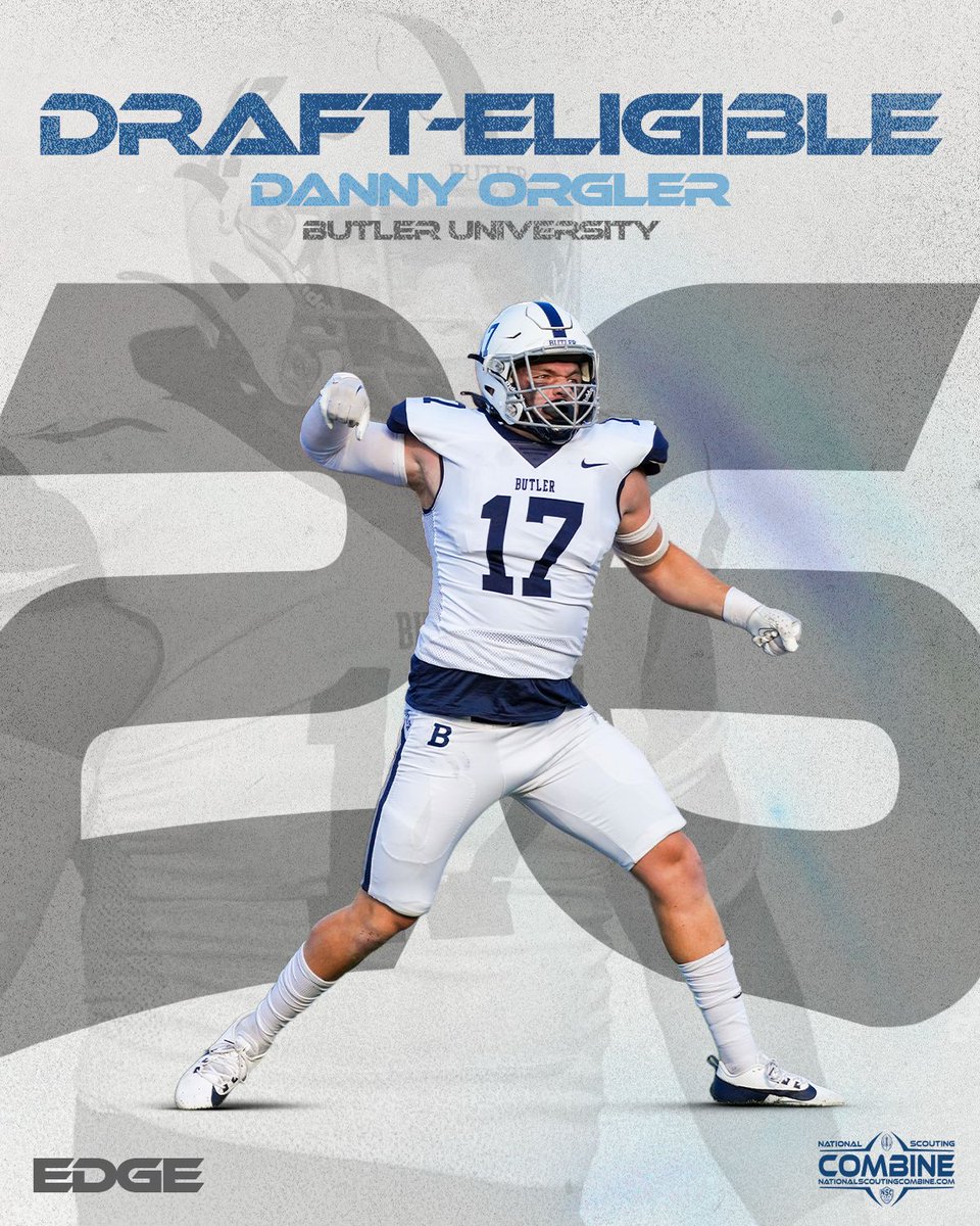 NSC Presents Danny Orgler, an Edge from Butler University.
“Effort and determination will take you a lot farther than pure talent ever could.” 💪

Check out Orgler’s interview now on the NSC Website! ➡️

nationalscoutingcombine.com/national-scout…

We are looking forward to having Orgler at NSC 2026