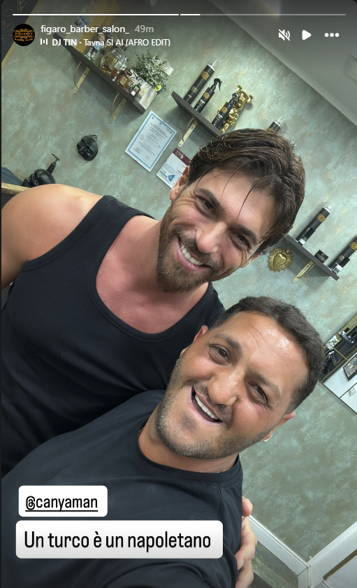 #CanYaman
IG figaro_barber_salon_
Un turco è un napoletano