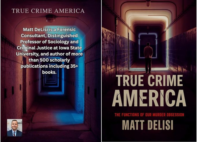 Love my new book cover for True Crime America: The Functions of Our Murder Obsession

Available At: a.co/d/5HVsTRO