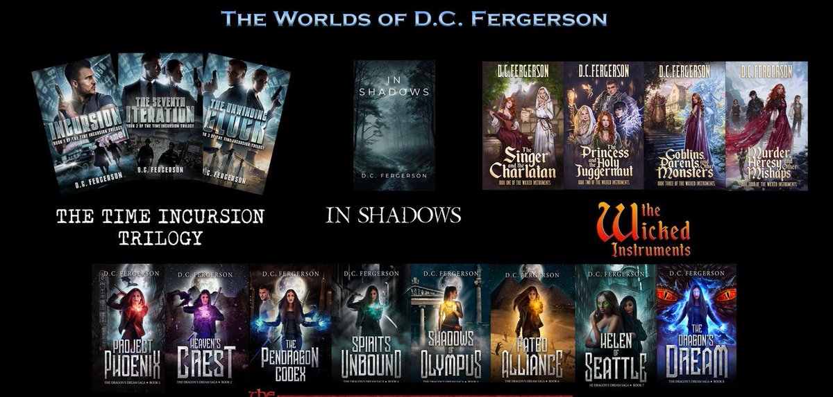Visit my website for books, info, newsletter and more! dcfergerson.com #author #Repost #BooksWorthReading