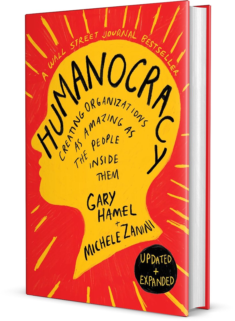 Five years ago, <a href="/profhamel/">Gary Hamel</a> and I wrote Humanocracy for everyone--from interns to board members--who dream of a world in which organizations serve human beings rather than the other way around. 

Today, we’re excited to announce that Humanocracy’s updated and expanded edition is