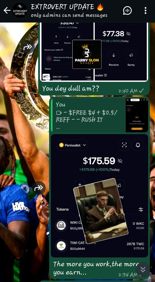 If you dey find free update group to earn you bucks at your leisure time,no waste time to join this group below...

chat.whatsapp.com/B8JlArPV2ZWIMY…