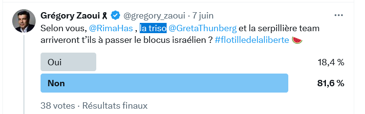 Nitro_Politic's tweet photo. @petimiti Un sacré spécimen haineux sexiste et islamophobe ce type 🤢
Cc @GretaThunberg @RimaHas @ErsiliaSoudais #Desolay https://t.co/G8XlirUajV