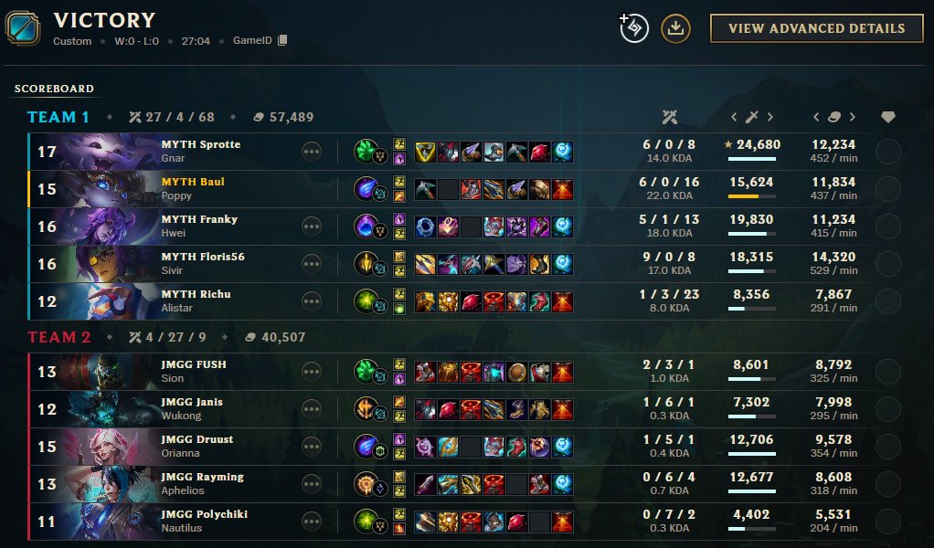 INTBaul's tweet image. Top 4 and playoffs next week after a very fun series where I get first blood game 1 and 2 then get first blooded game 3😁

Ggwp team @Myth_NL