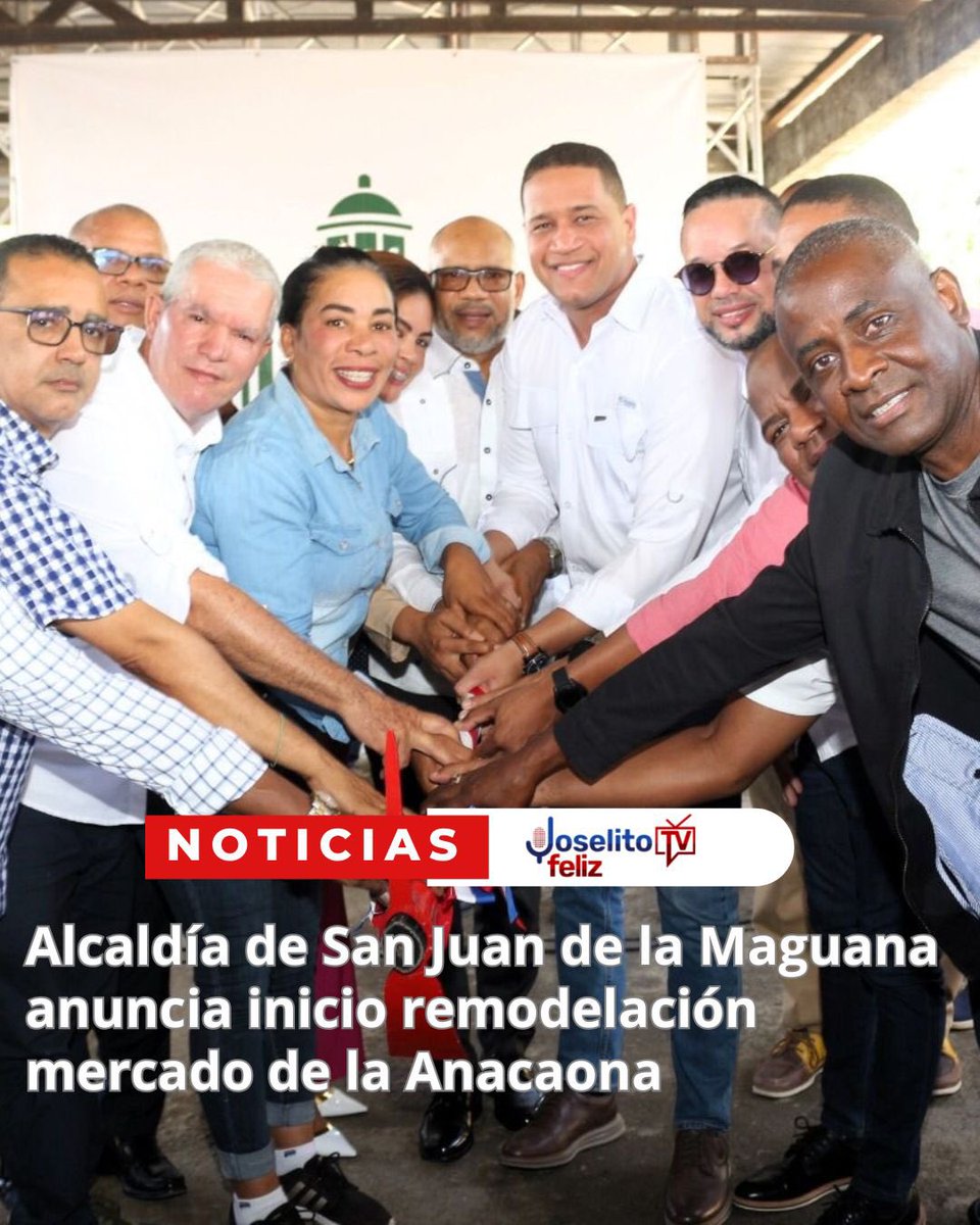 Alcaldía de San Juan de la Maguana anuncia inicio remodelación mercado de la Anacaona joselitotv.com.do/alcaldia-de-sa…