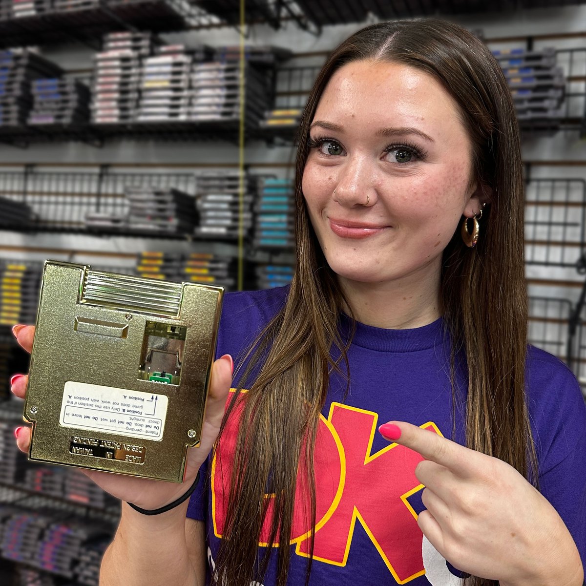 What NES game is Jessie holding?
.
.
#retrogames #nintendo #nes