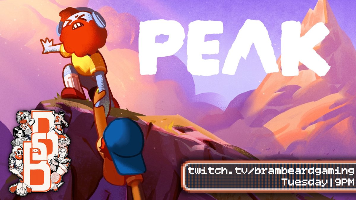 BramBeardGaming (@brambeardgaming) on Twitter photo TONIGHT | 9PM EASTERN - Yeah... so Peak (<a href="/AggroCrabGames/">AGGRO CRAB 💥</a>) is very good, and we're ashamed of how late to the game we were. Nevertheless, we're climbin' tonight with friends! See you there at the peak (yeah right...) twitch.tv/brambeardgaming TONIGHT | 9PM EASTERN - Yeah... so Peak (<a href="/AggroCrabGames/">AGGRO CRAB 💥</a>) is very good, and we're ashamed of how late to the game we were. Nevertheless, we're climbin' tonight with friends! See you there at the peak (yeah right...) twitch.tv/brambeardgaming