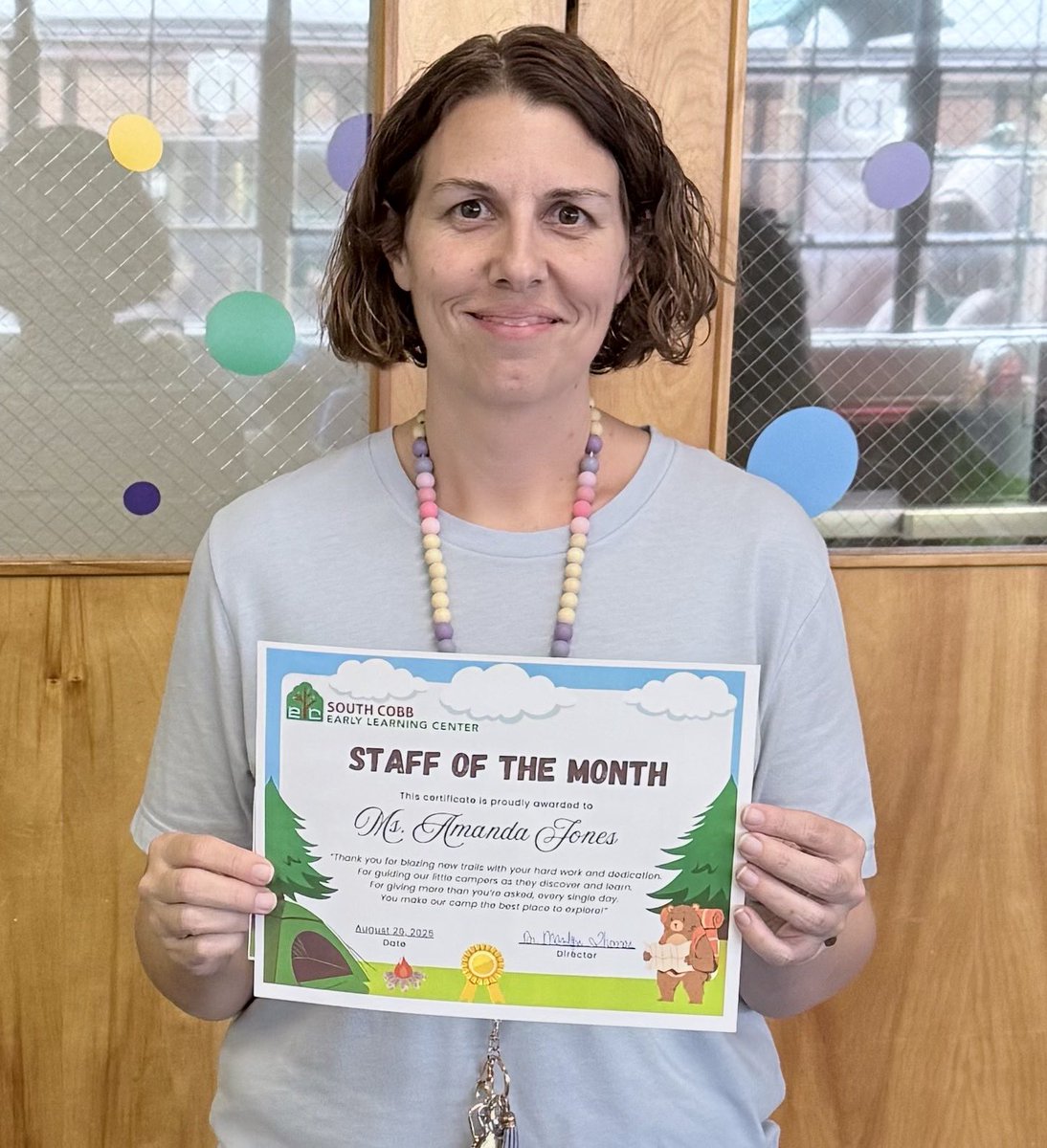cobb__ELC's tweet image. Two amazing staff members of the month for August! Thank you for all that you do for our Cubs! #SCELC #earlylearning #CampSCELC #adventureawaits