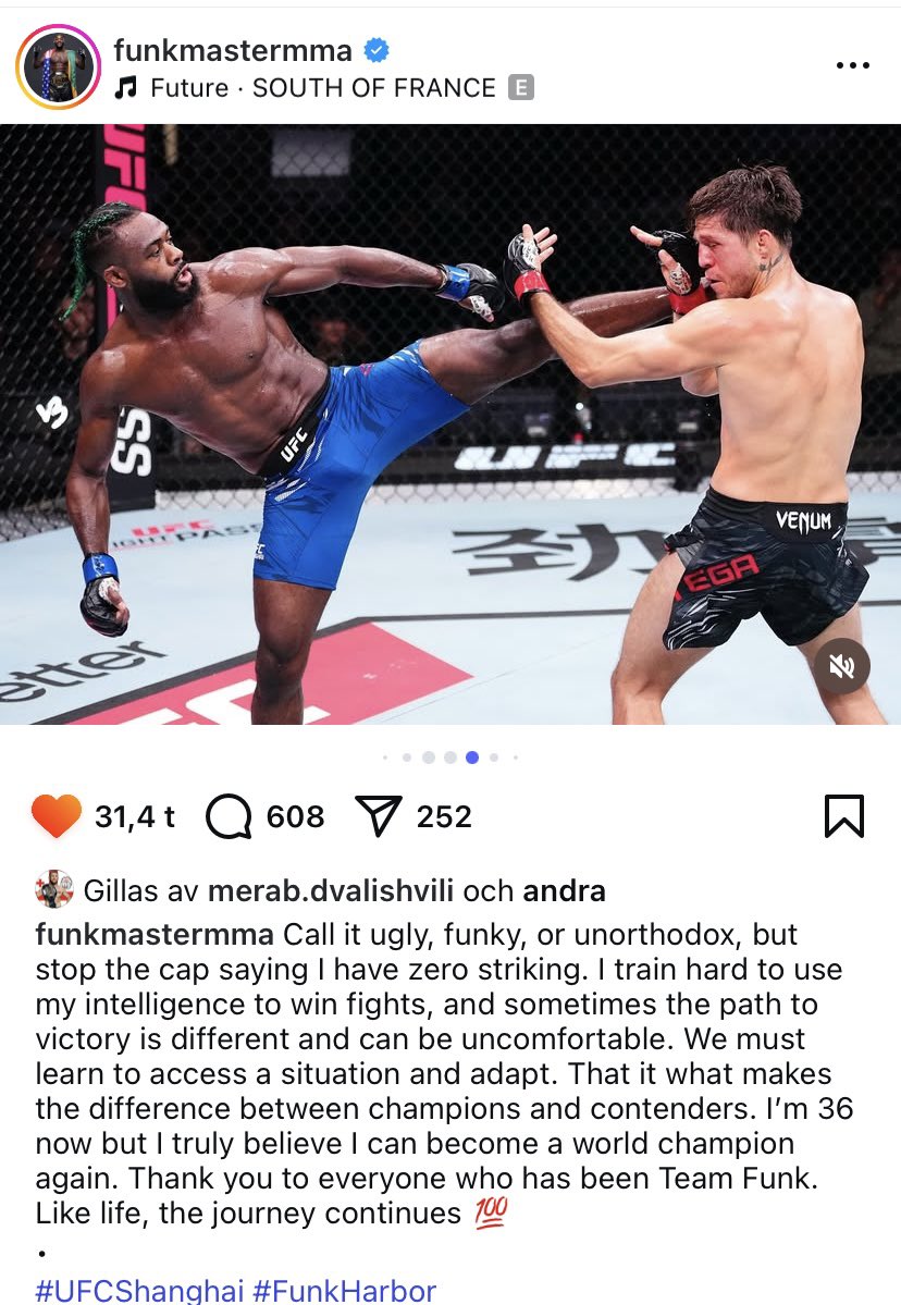 jdjskdkksk99990's tweet image. Lets go the goat Aljo’s back🐐🇯🇲🇺🇸 #Aljomafia #teamfunkmaster @funkmasterMMA