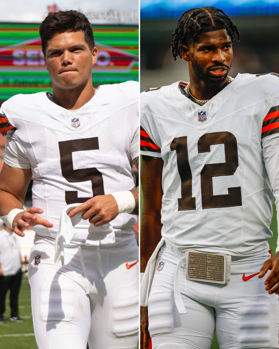 Browns name Dillon Gabriel as the backup QB entering the season. Shedeur  Sanders is QB3.